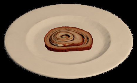 Chashu pork served on a plate